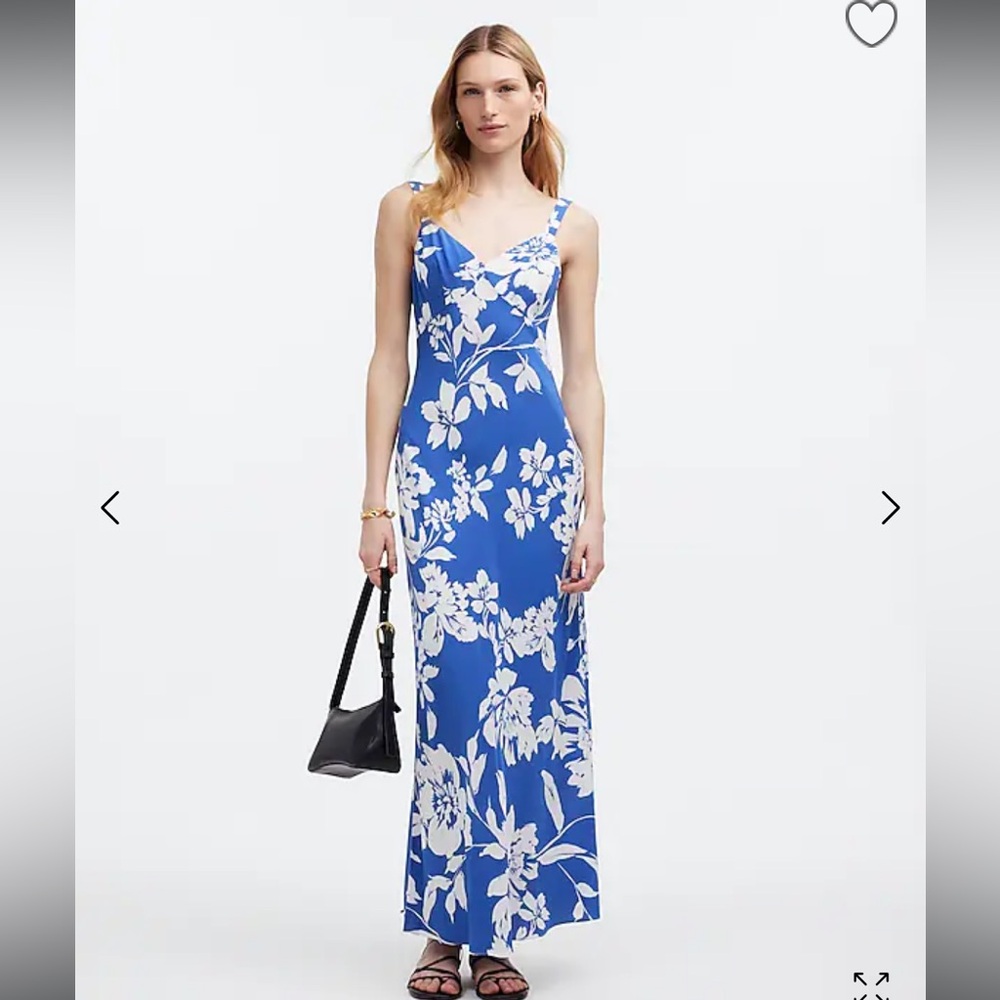 NWT MADEWELL Tank Midi Dress in Floral, size 10